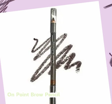 Brow pencil with brush