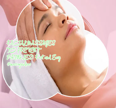 Easy face massage