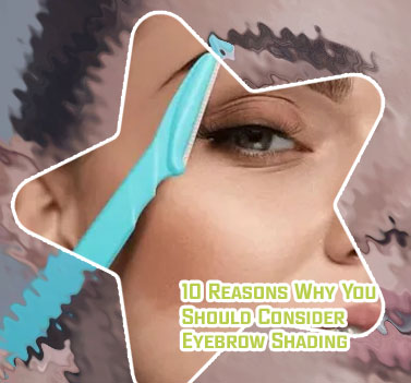 Eyebrow shading