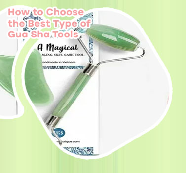 Gua sha tools for lymphatic drainage