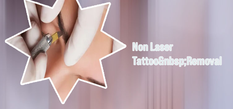 Laser off microblading