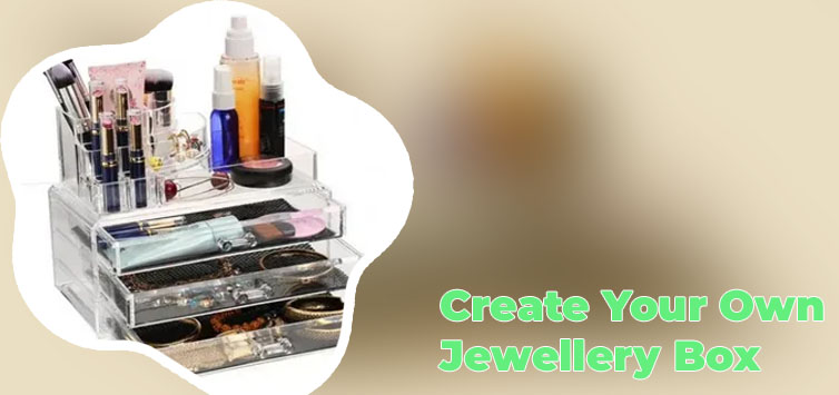 Makeup accessories box
