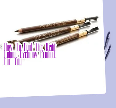 Natural looking eyebrow pencil