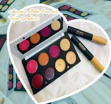 Organic vegan makeup