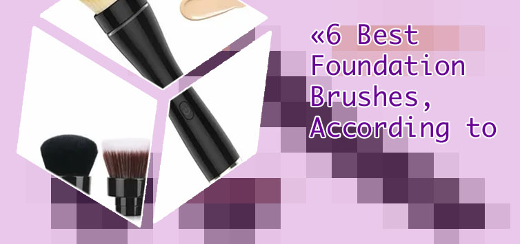 Paddle foundation brush