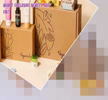 Skincare beauty box